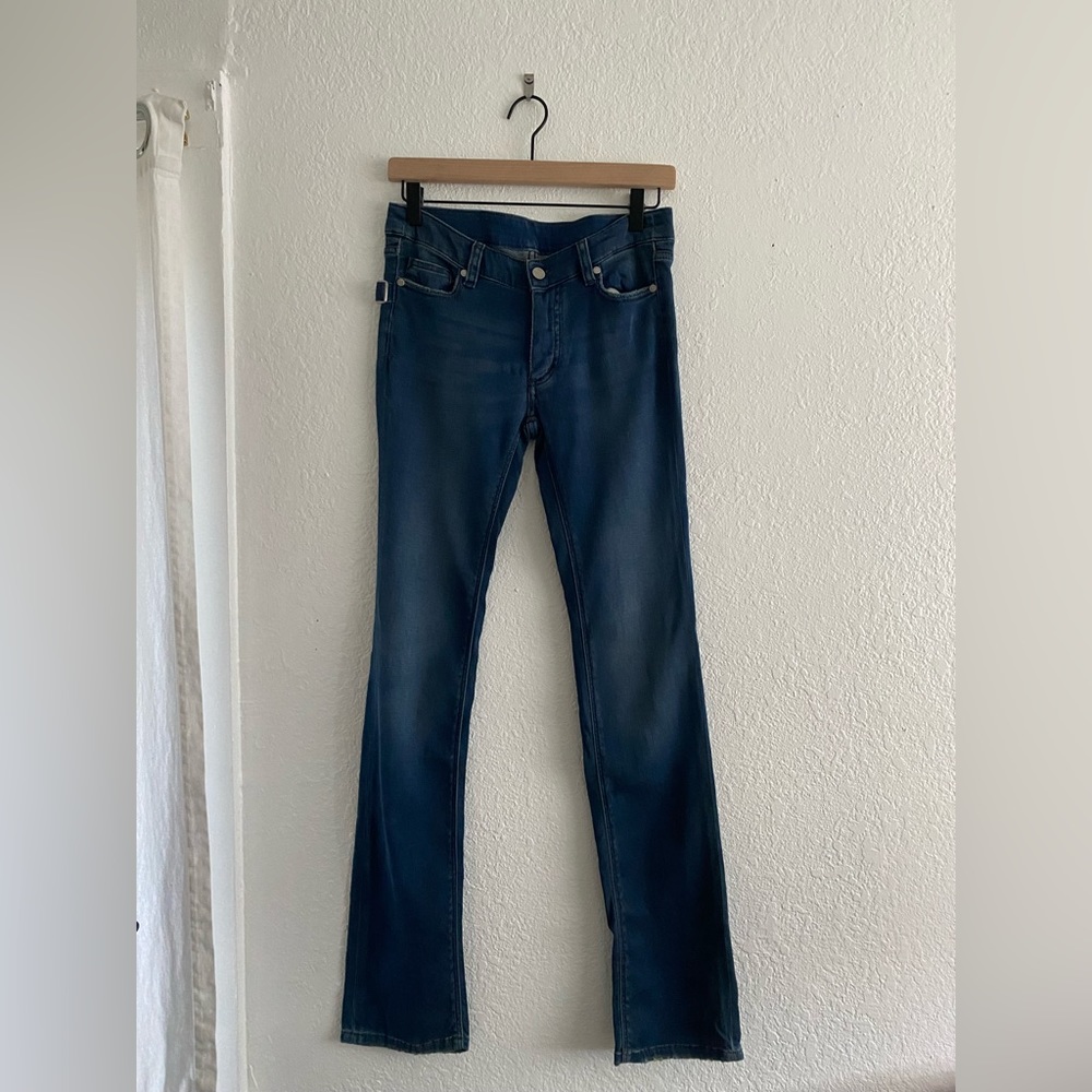 Zadig & Voltaire Mid Rise Bootcut Jean 30”inseam size 24 Long - Picture 2 of 7